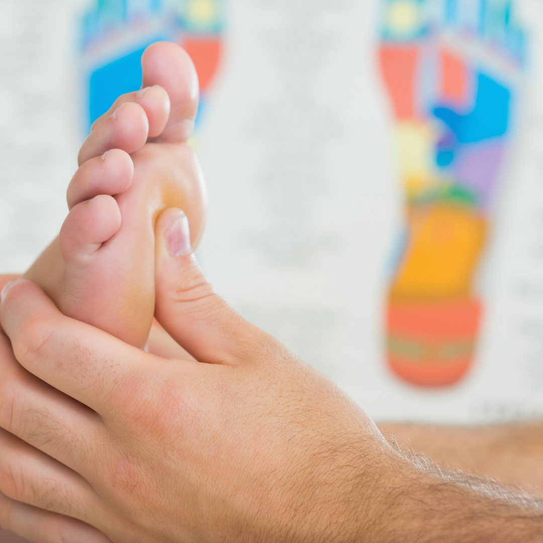 Seduta di riflessologia
